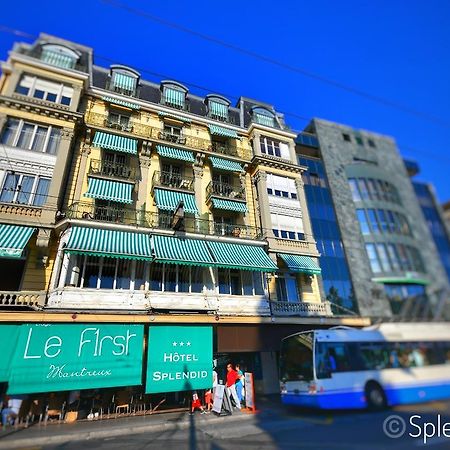 Hotel Splendid Montreux Bagian luar foto