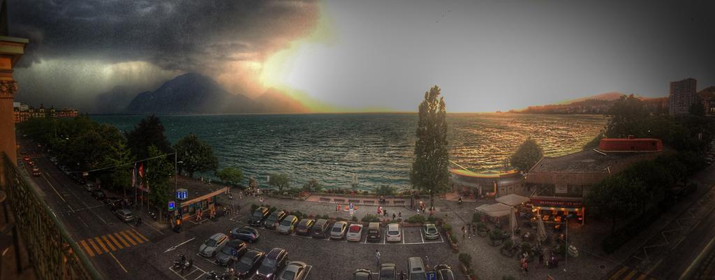 Hotel Splendid Montreux Bagian luar foto