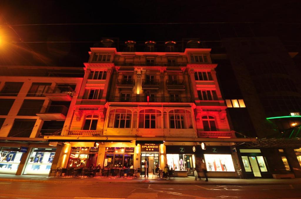 Hotel Splendid Montreux Bagian luar foto