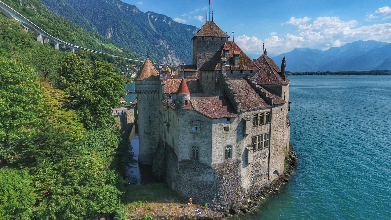 Hotel Splendid Montreux Bagian luar foto
