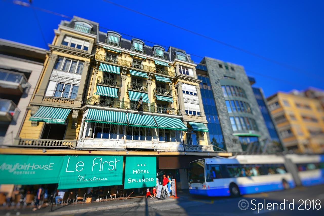 Hotel Splendid Montreux Bagian luar foto