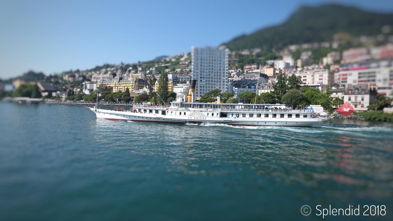 Hotel Splendid Montreux Bagian luar foto